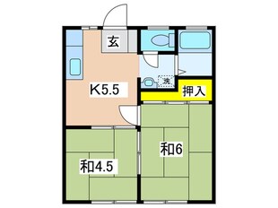 ユーアイランドハイツの物件間取画像